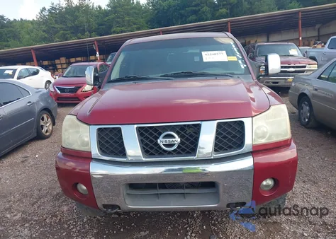 2005 Nissan Titan Se z USA, uszkodzony, nr VIN 1N6BA07B45N544019